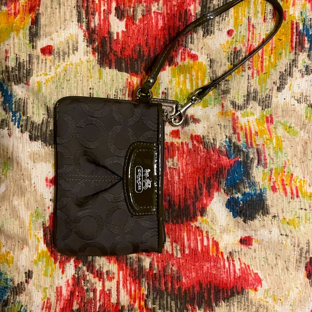 Coach wrist wallet